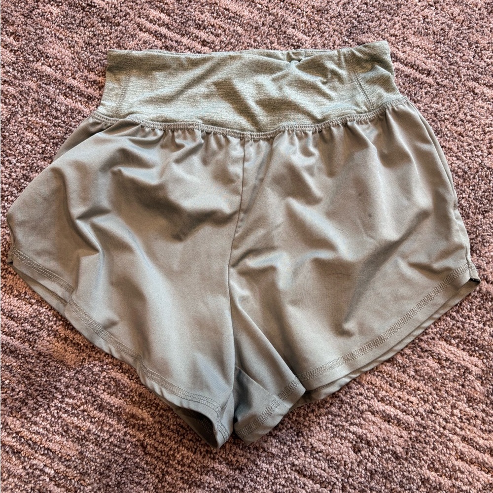 Moss Green Lounge Shorts